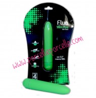 VIBRATORE CLASSICO 14 x 2,5  cm - verde fluo